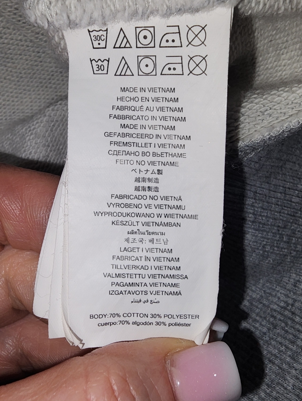 Michael Kors Grey Logo Crewneck Sweatshirt Medium - Picture 7 of 9